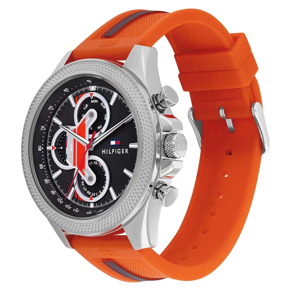 Montre homme Tommy Hilfiger originale, grande taille, sport, référence 1792084