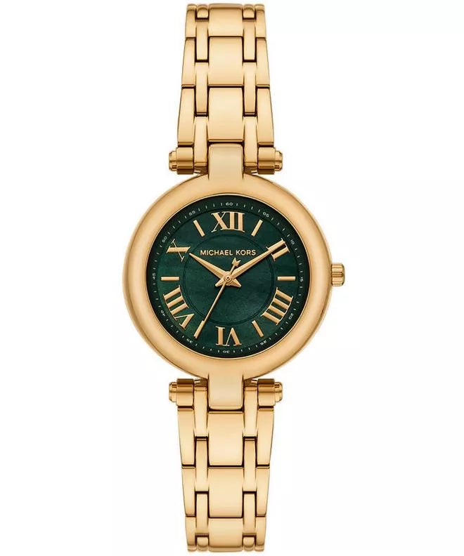 Montre Femme Michael Kors Laney MK4892 Dorée et Cadran Vert 30mm