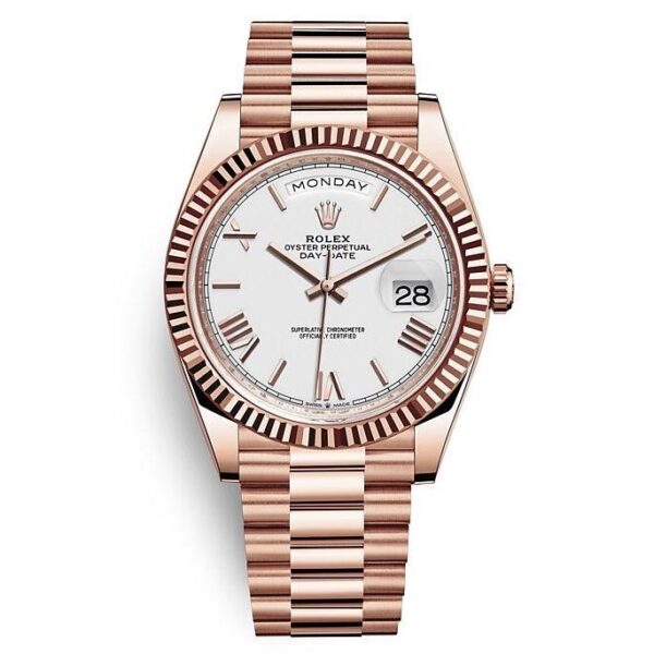 Rolex Day-Date Romain Or Rose