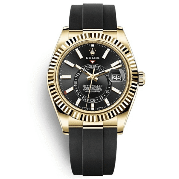 Rolex Sky-Dweller Caoutchouc Noir