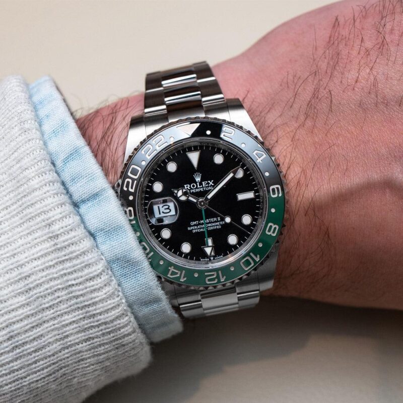 Rolex GMT-MASTER II Noir/Vert – Image 3