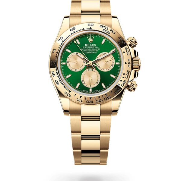 Rolex
Cosmograph Daytona
40 mm, Or jaune 18 ct
RMC: M126508-0008