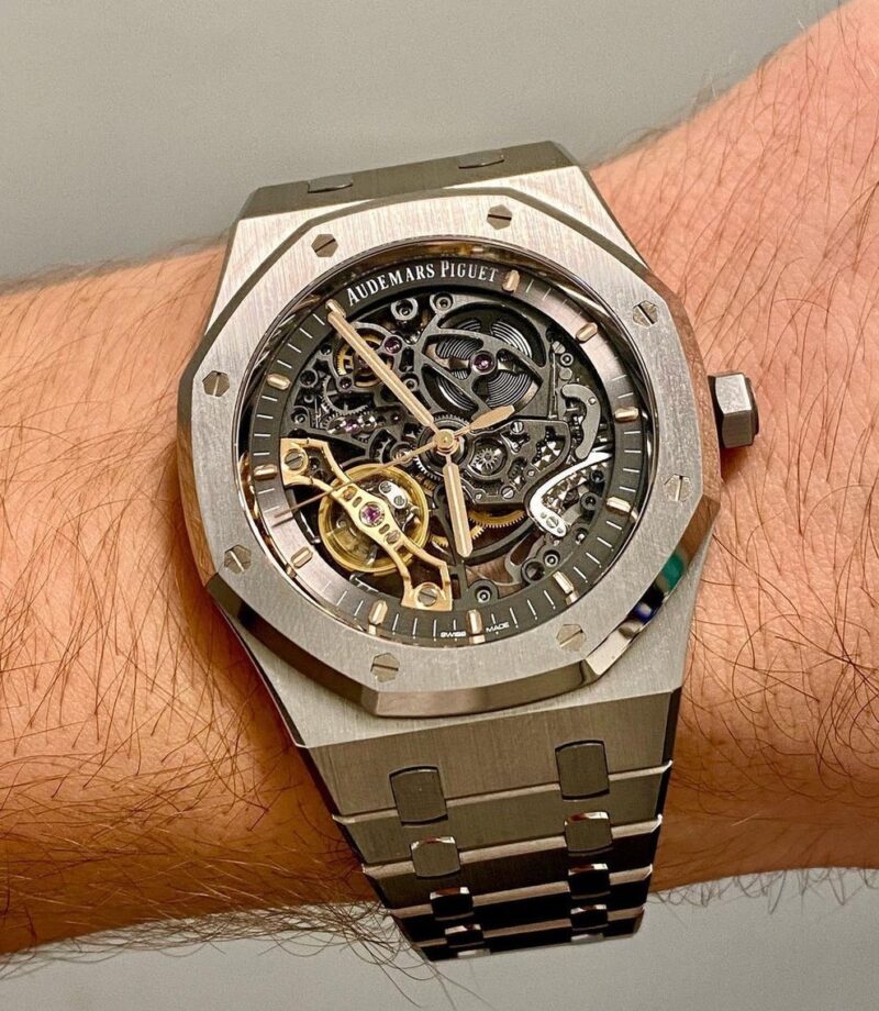 Audemars Piguet Royal Oak Skeleton argenté – Image 5