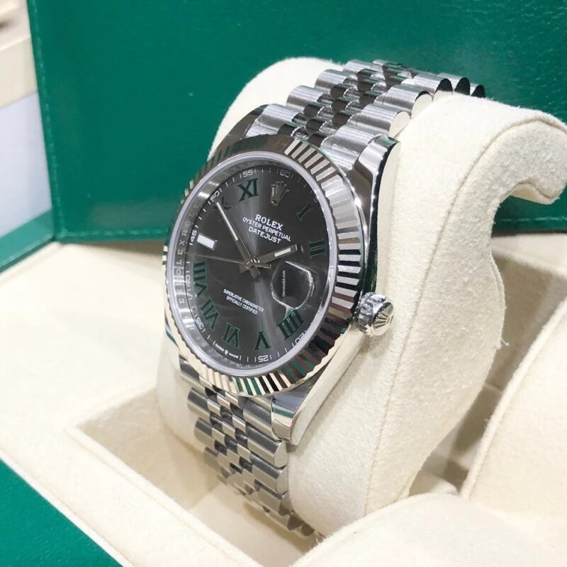 Rolex Datejust ‘Wimbledon’ Dial Jubilee – Image 4