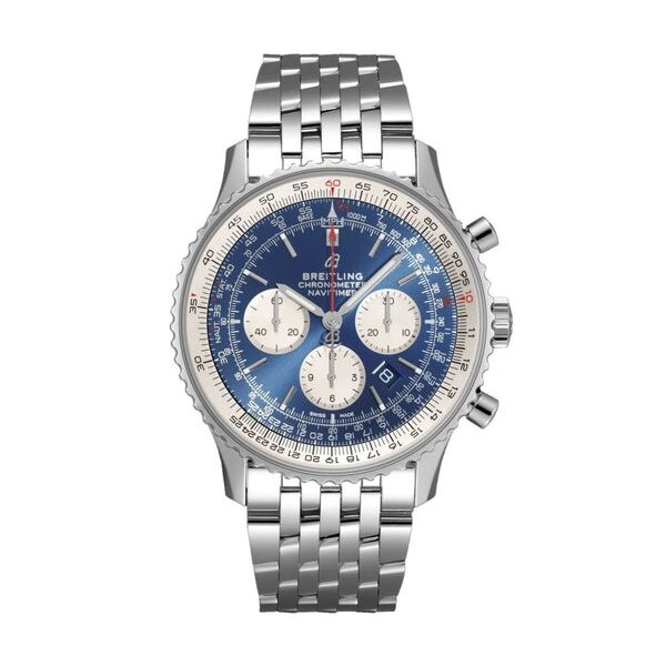 NAVITIMER B01 CHRONOGRAPH-GRIS/BLEU